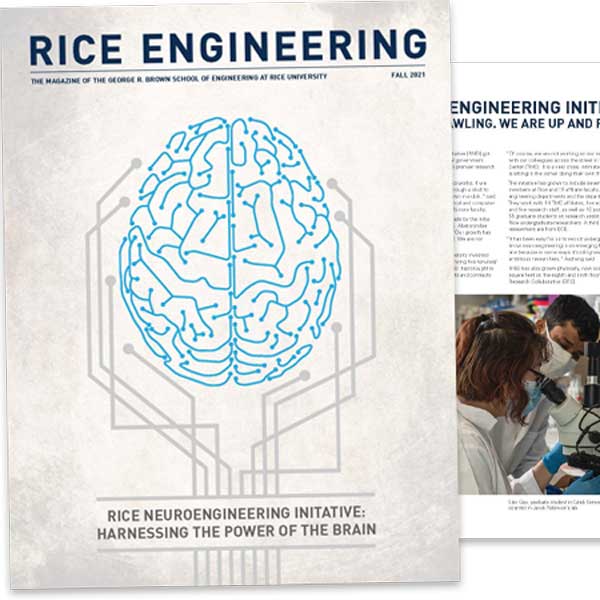 Rice magazine cover