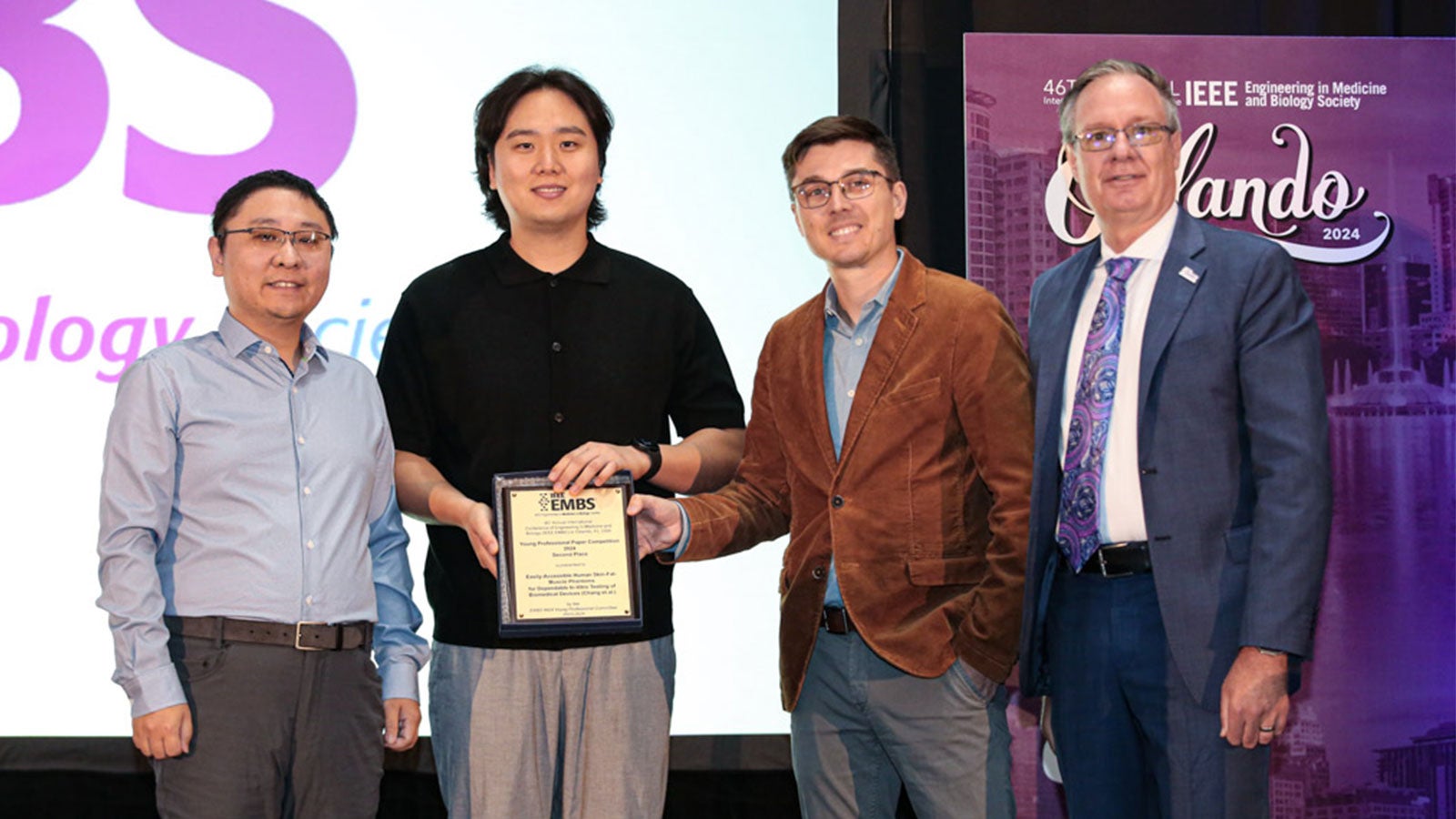 Rice engineers win EMBC best paper award