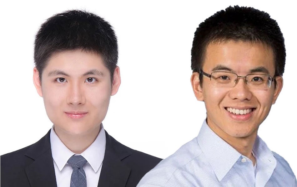 Jiaming Liu (left) and Prof. Meng Li (right)