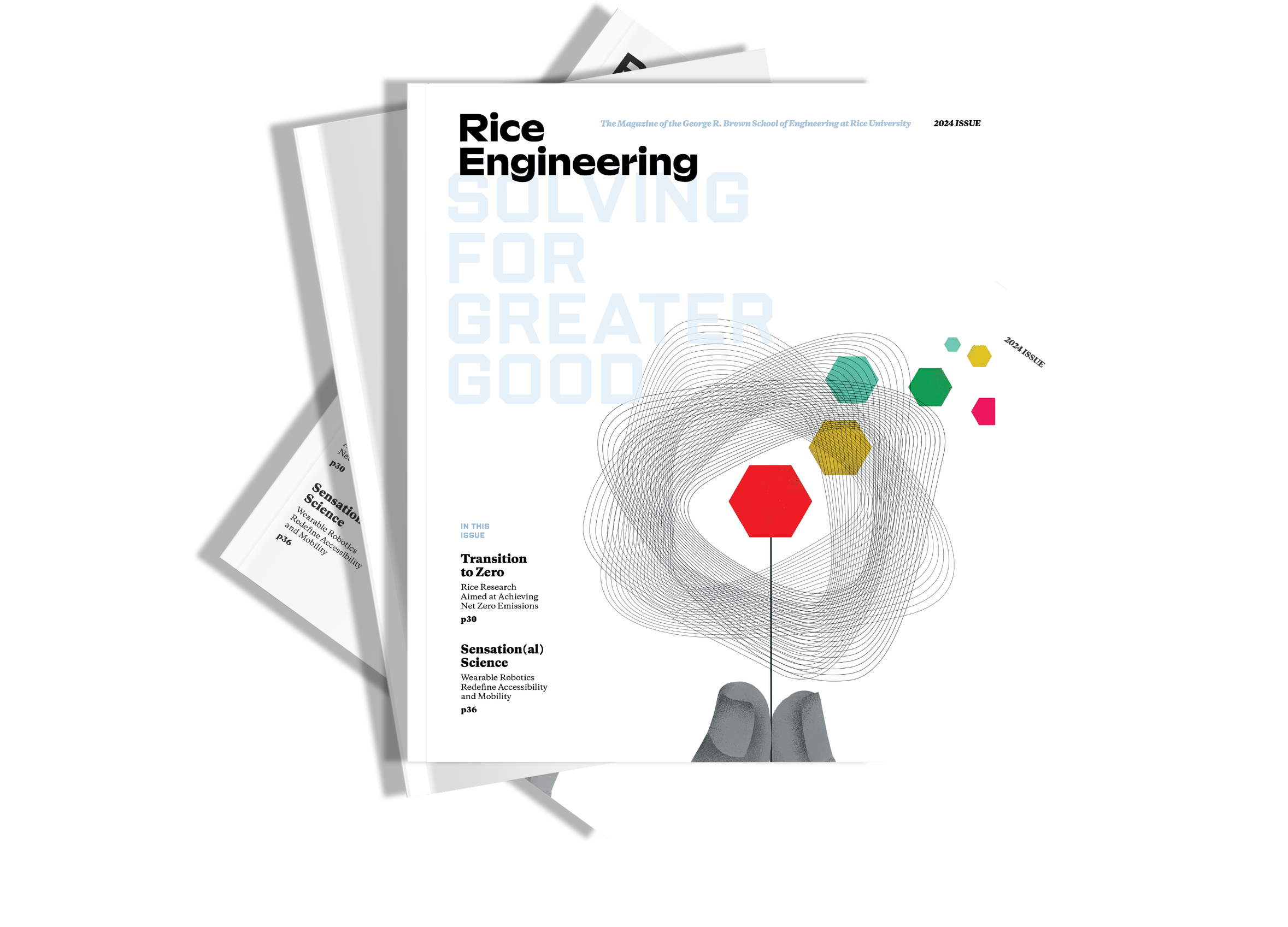 2024 Rice Engineering Magazine Cover