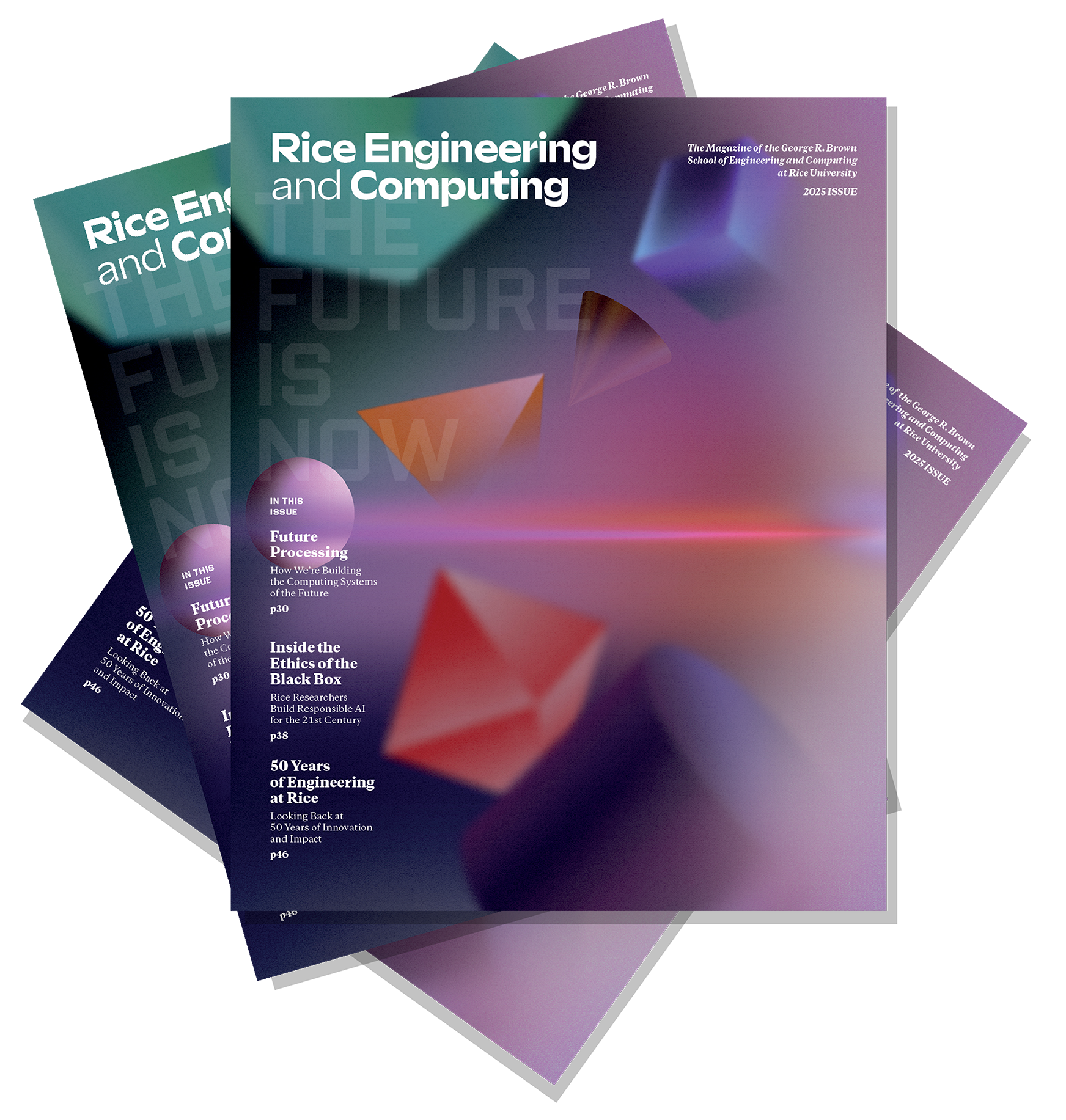 2025 Rice Engineering Magazine Cover