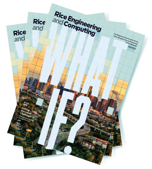 2026 Rice Engineering Magazine Cover