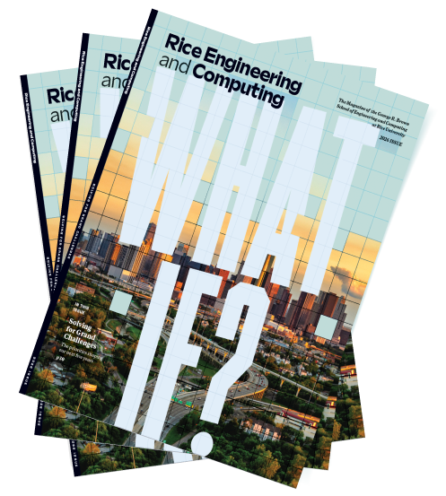 2026 Rice Engineering Magazine Cover