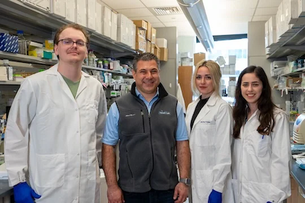 people in the lab
