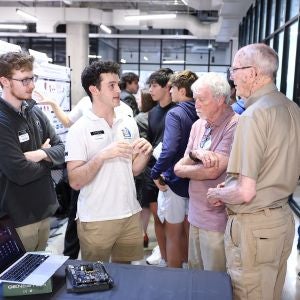 OEDK students showcase their research during the design competition
