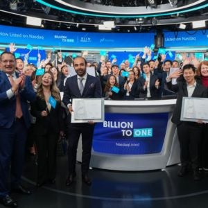 BillionToOne team at nasdaq