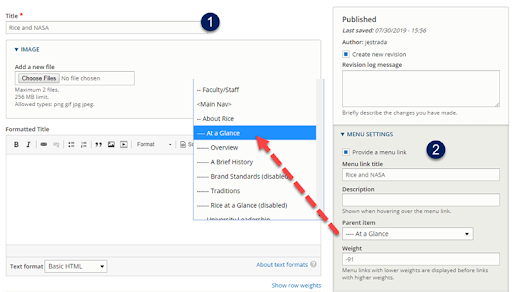 drupal create page