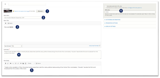 drupal create page
