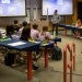 Undergraduate students in a lecture