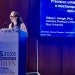 Kelsey Swingle accepts the 2026 CRS phd thesis award